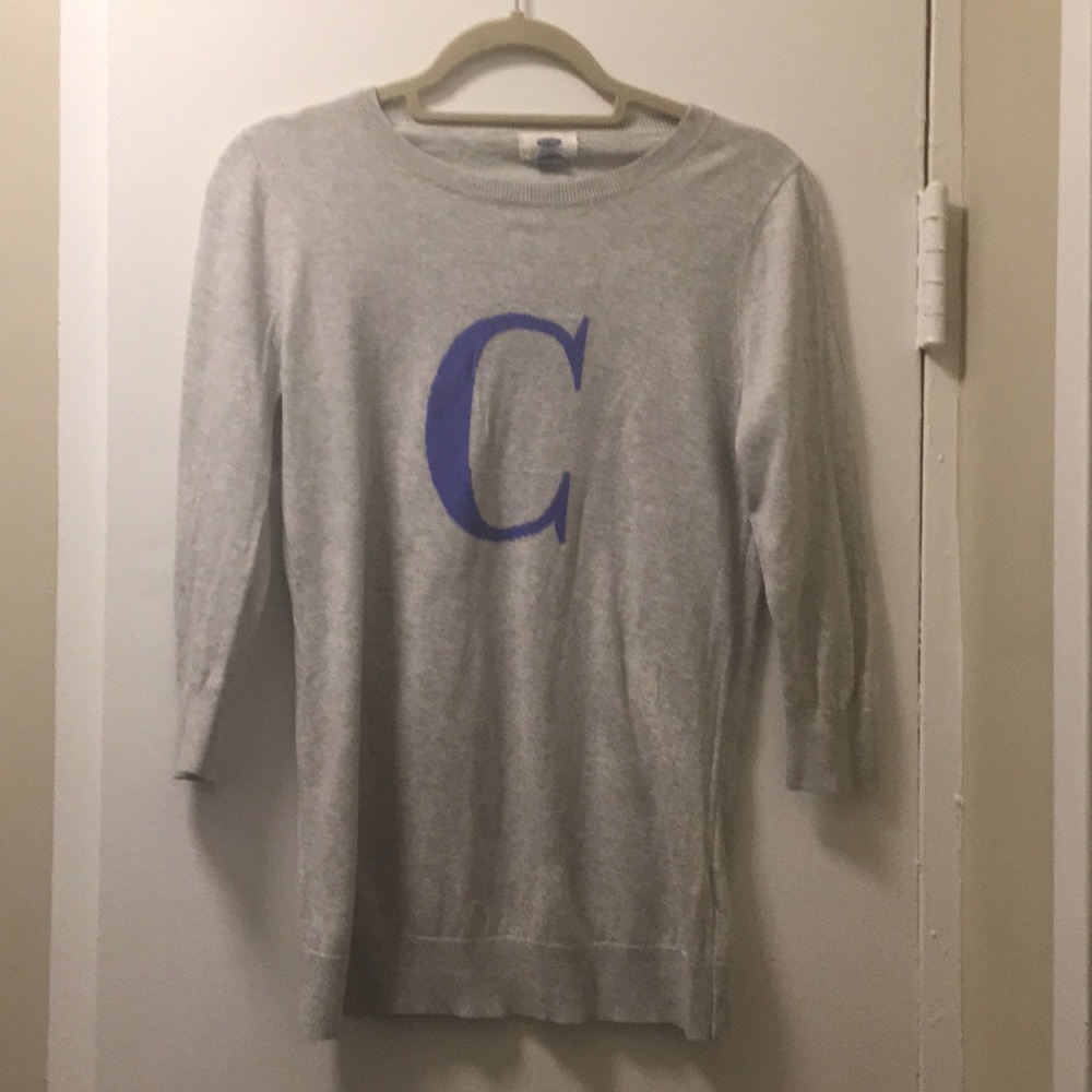 Old Navy Monogram Sweater